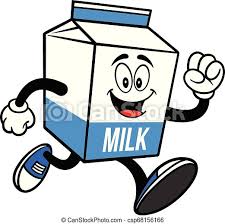 Milk Carton Running Image